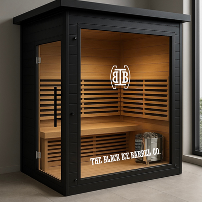 Ebony Indoors - Traditional Heater Sauna