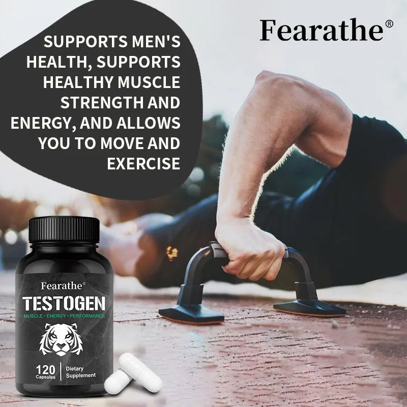 Black Pepper Extract Supplement - Helps Improve Male Performance, Muscle Mass, Energy and Endurance, and Overall Health