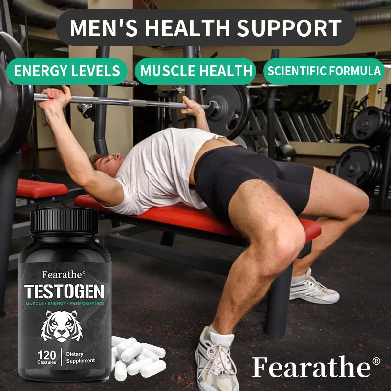 Black Pepper Extract Supplement - Helps Improve Male Performance, Muscle Mass, Energy and Endurance, and Overall Health